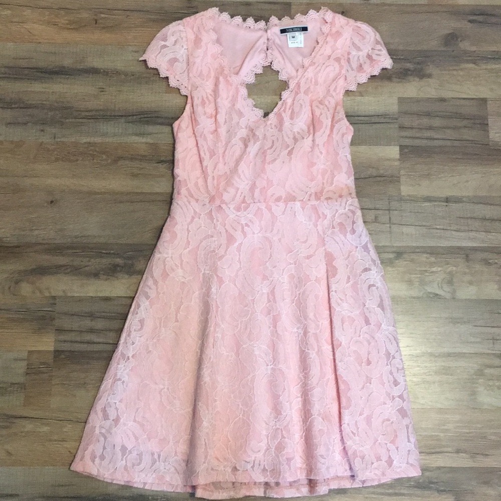 Pink Lace Dress